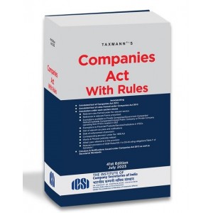 Taxmann's Companies Act with Rules (HardBound Pocket Edition 2023) 